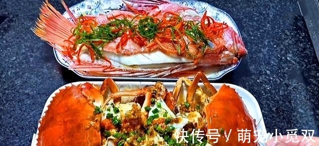 清蒸花蟹|过年去姑姑家拜年,4个姑父做拿手菜,两天吃四顿,顿顿不重样