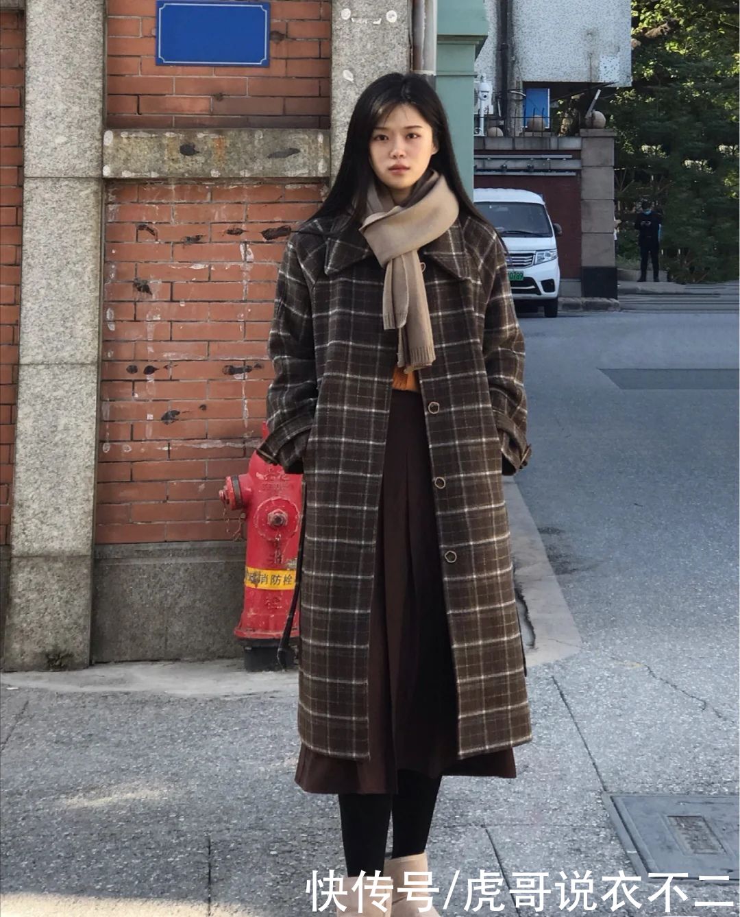 永不过时的格子大衣，比羽绒服优雅，比摇粒绒高级，赶紧get吧