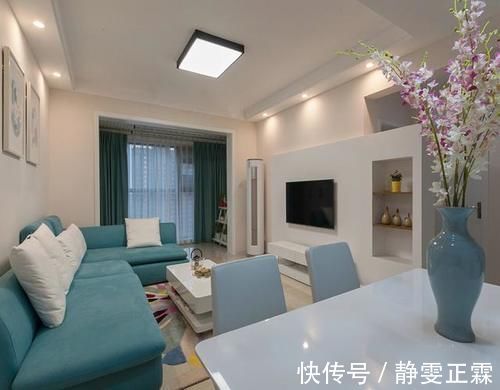 客厅|朋友家的新房，这么漂亮的客厅还是头一次见，坐下都舍不得走了