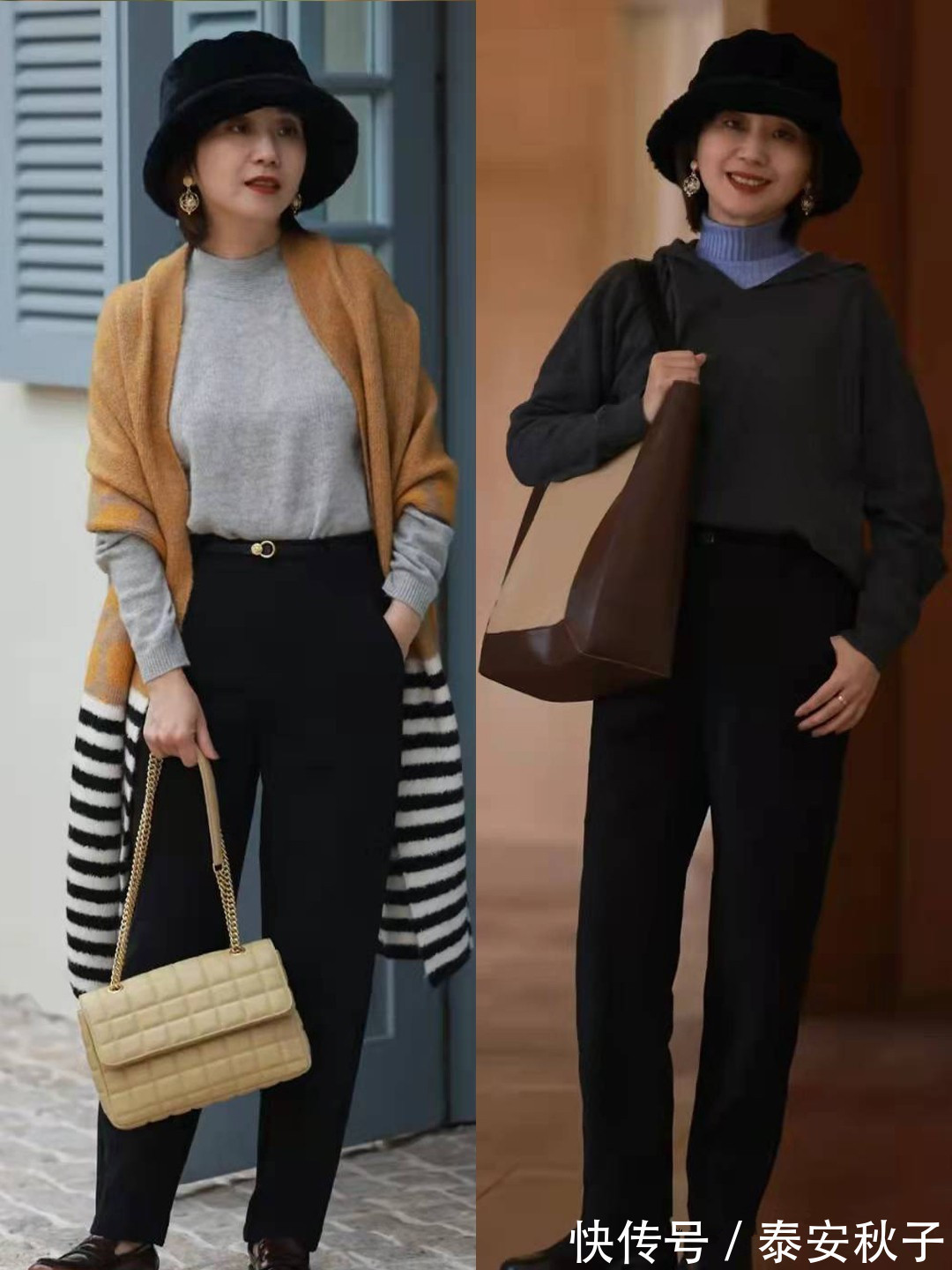 元气满满 谁说“奶奶辈”就不能美了?看60岁的她:穿搭又美又嫩,太时髦!