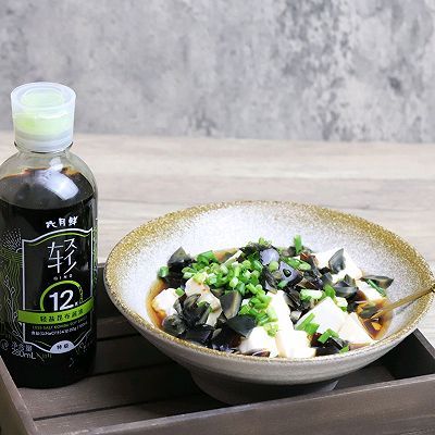 豆腐|豆腐拌皮蛋