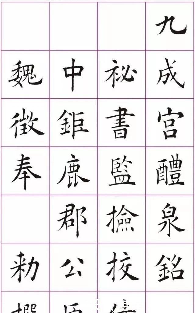 每日一题,每日一字@田蕴章临的《九成宫醴泉铭》人书俱老!虽然不像,但很有味道