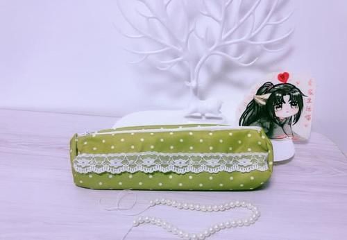 简单|教你手工自制小清新风布艺笔袋,制作方法简单