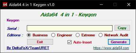 AIDA64 Extreme v6.50.5800 Final 电脑硬件检测 中文特别版