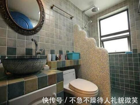 干湿|新房装修,小户型的卫生间别做玻璃淋浴房,这样设计更美观实用