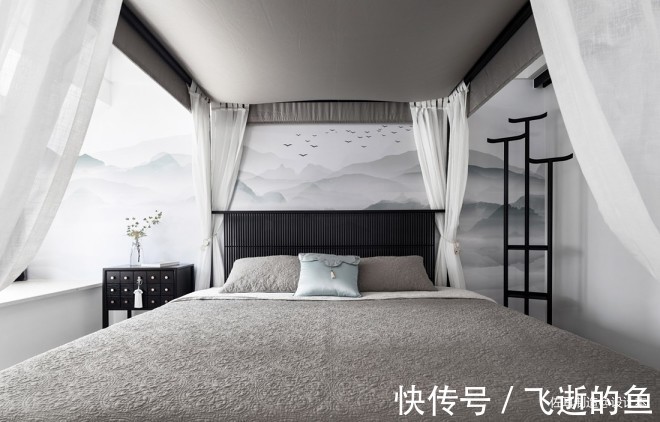 新中式|二居室143平米新中式