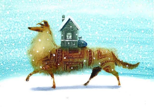 欧尼科夫!插画家欧尼科夫:画风瑰丽,笔触细腻,充满着独特的想象力