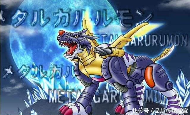 加鲁鲁|数码宝贝钢铁加鲁鲁手办,大和骑着加鲁鲁,重温儿时经典形象