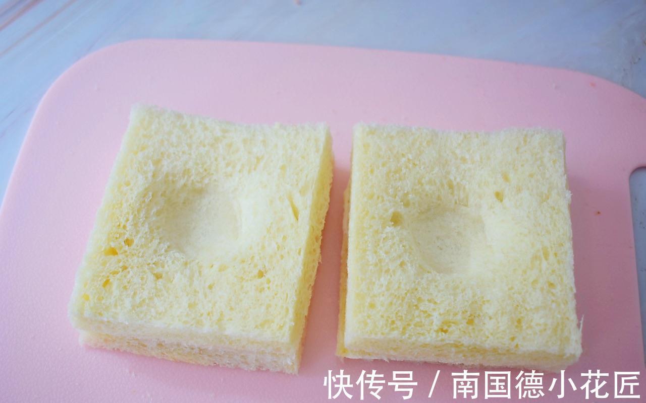 土司|懒人版美味早餐,鸡蛋芝士爆浆吐司,满满幸福感