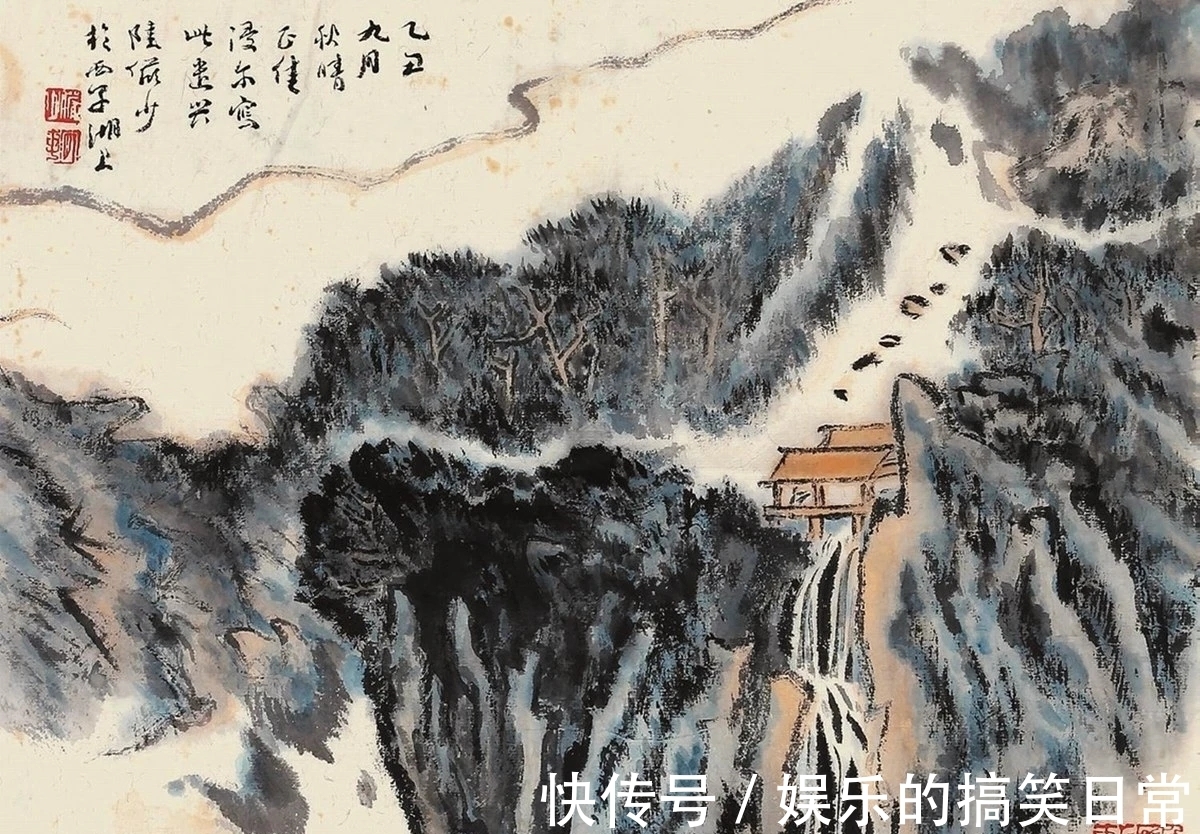 陆俨少|山水画|陆俨少:成名不能太早,早了会害人!