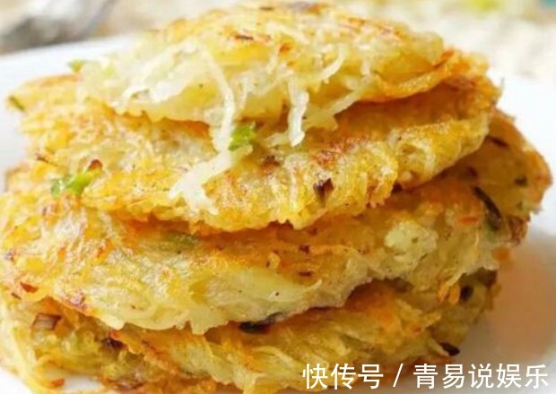 家常|香煎土豆饼家常做法,吃了一次孩子上瘾了,美味早餐的首选