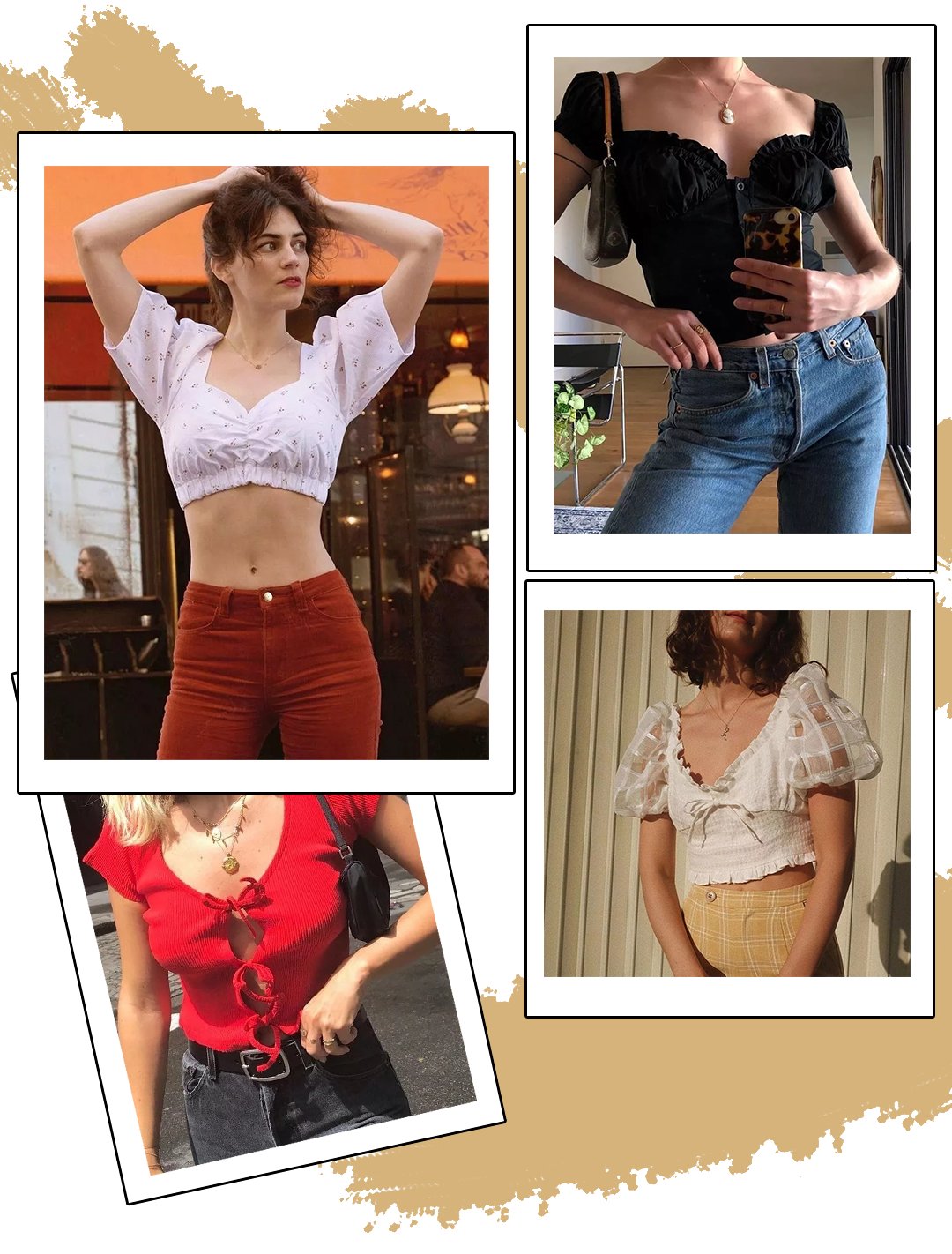 泡泡袖|155cm穿成170cm？小个子这4件单品必入