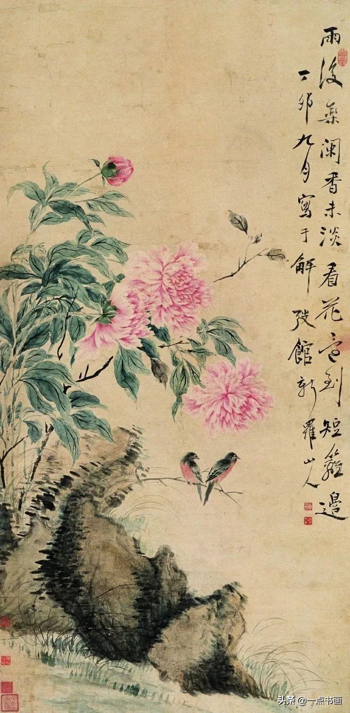 草虫&华岩的花鸟画，独辟蹊径，令人耳目一新