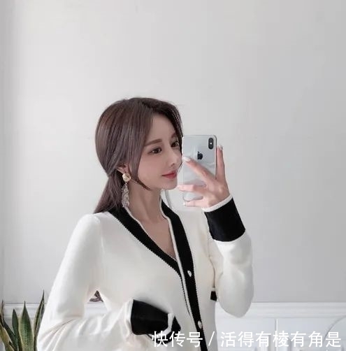 甜心|美图欣赏:孙允珠,亮黑波本娇美甜心文艺小开衫