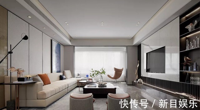 起居室|140平容纳生活百状,既有人间烟火,也要点燃感官的艺术氛围