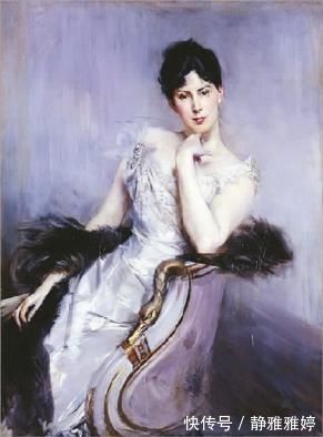 肖像画家!意大利著名的肖像画家乔瓦尼·博尔迪尼油画中的美艳贵妇
