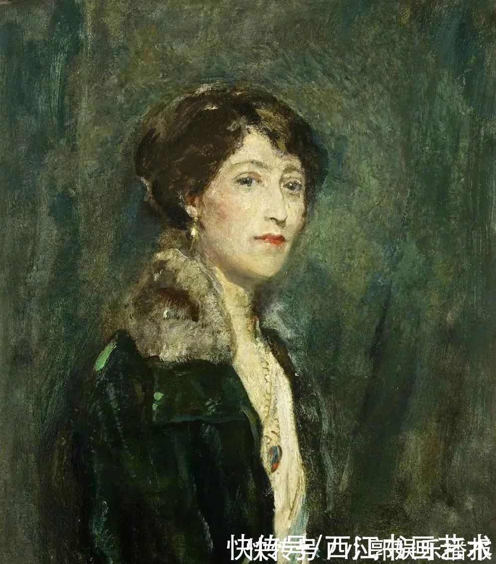 麦克沃伊&有质感的水彩肖像:英国画家亚瑟.麦克沃伊作品选