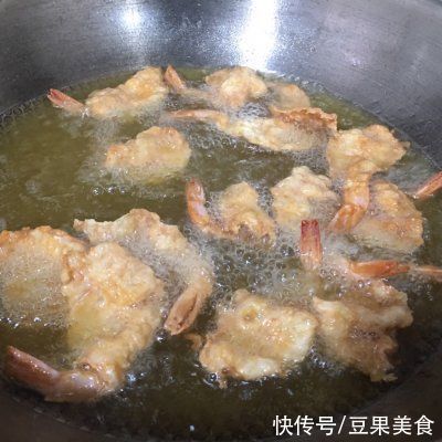 年菜-黄金炸虾片，金黄酥脆