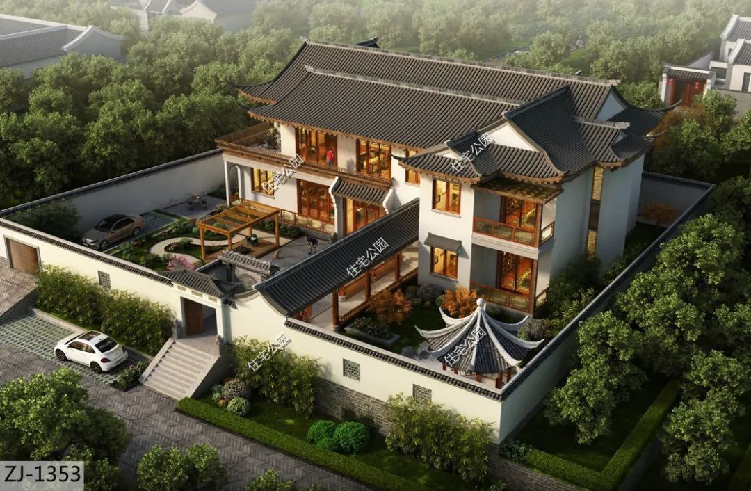 布局|农村盖房就在这10套里选一套,颜值高还实用,尤其第7套特别亮