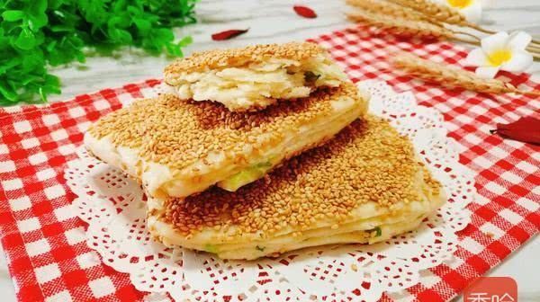 烧饼|烧饼也能自己做,和面很关键,面软油酥香比买的还好吃