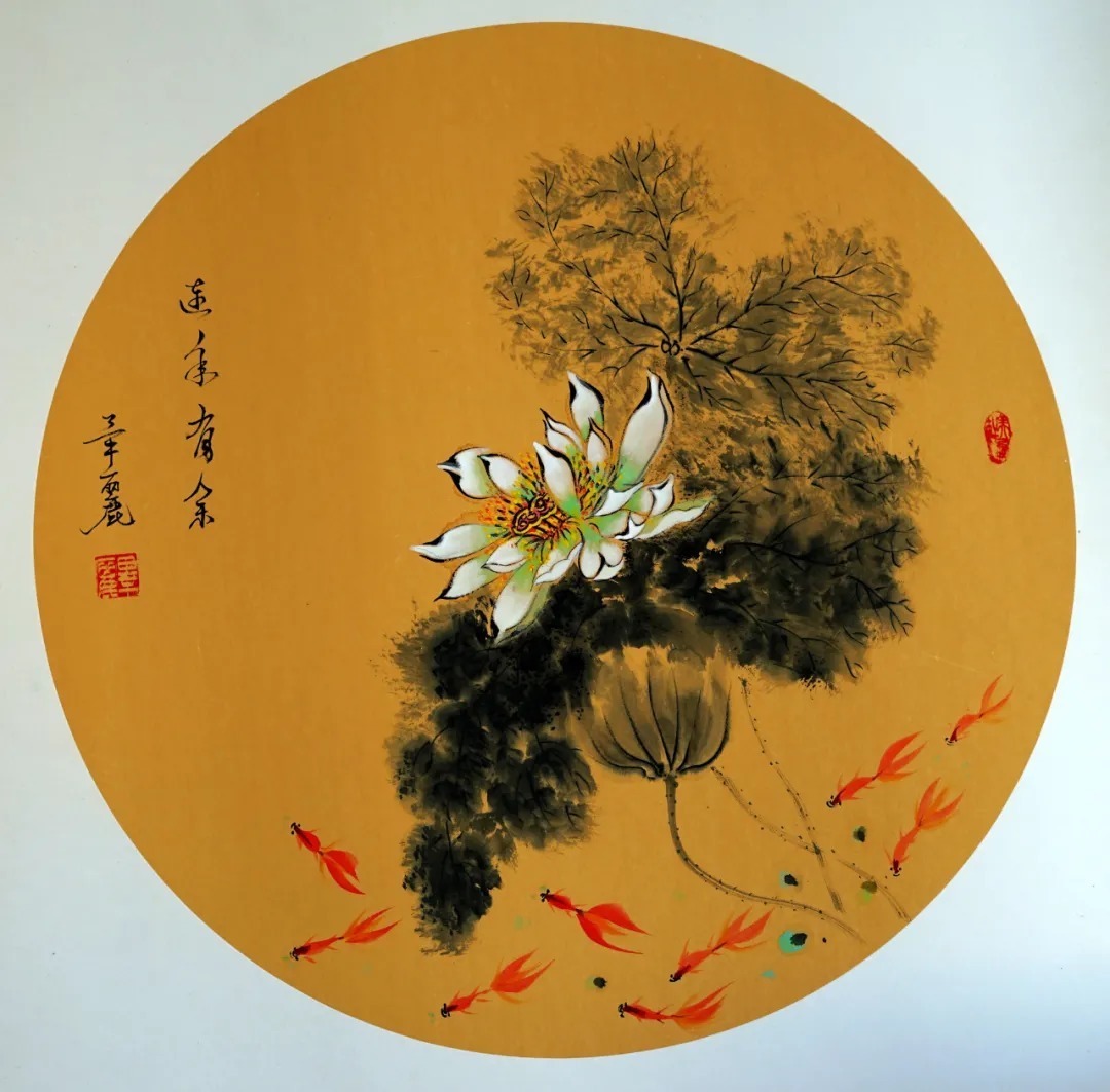 美国世界艺术家协会!艺术家毕丽国画作品赏析