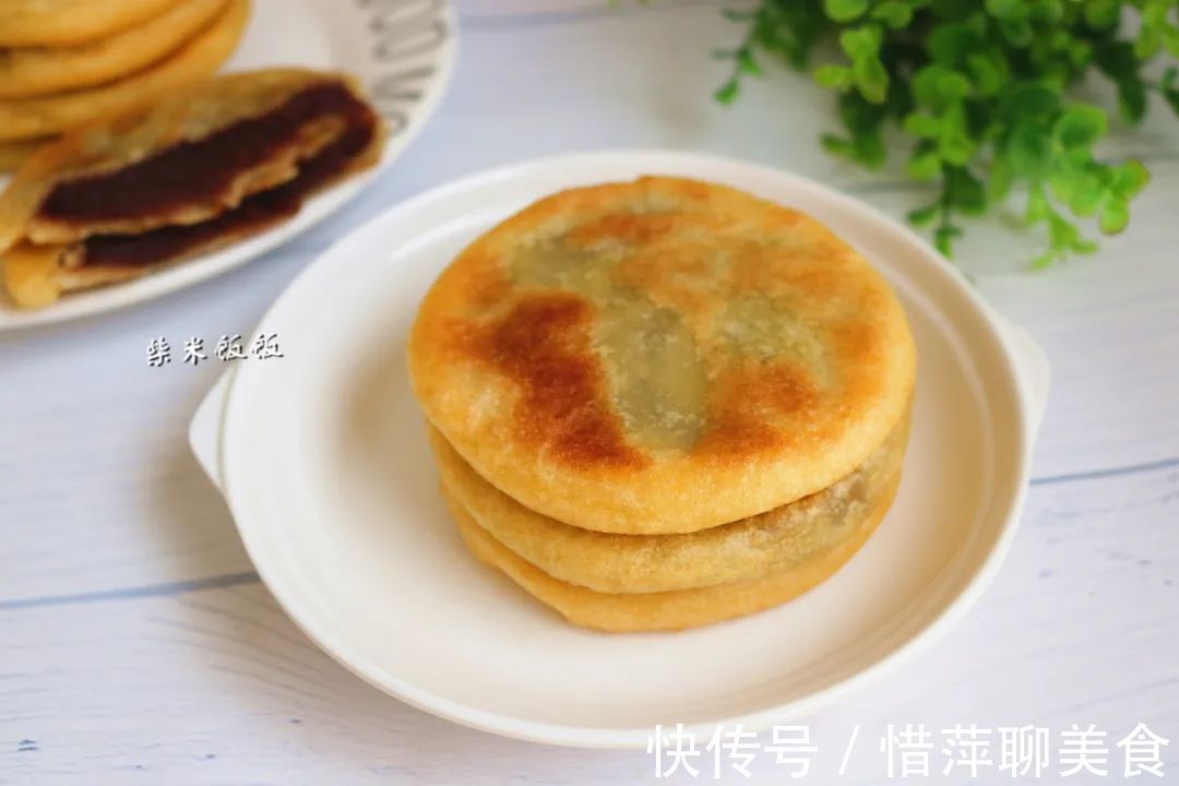 糯米粉|早餐吃它最省事,不用面粉,不用发酵,外酥里软,太香了