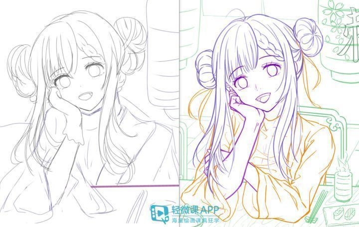 草稿&插画线稿画不好怎么办?教你画出完美线稿