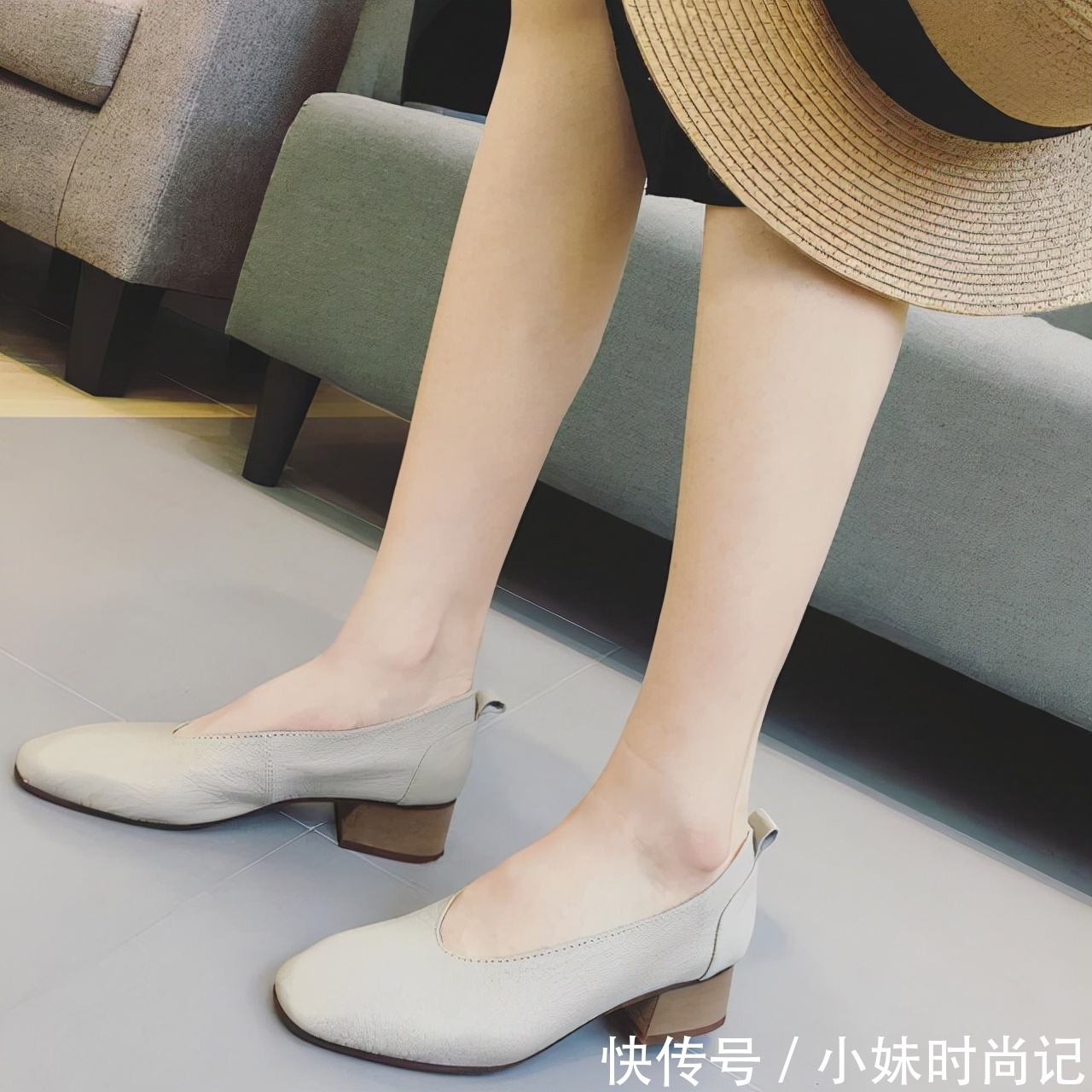 一字扣 今年大火的猫跟鞋,穿出自信女神范,无视场合惊艳四座