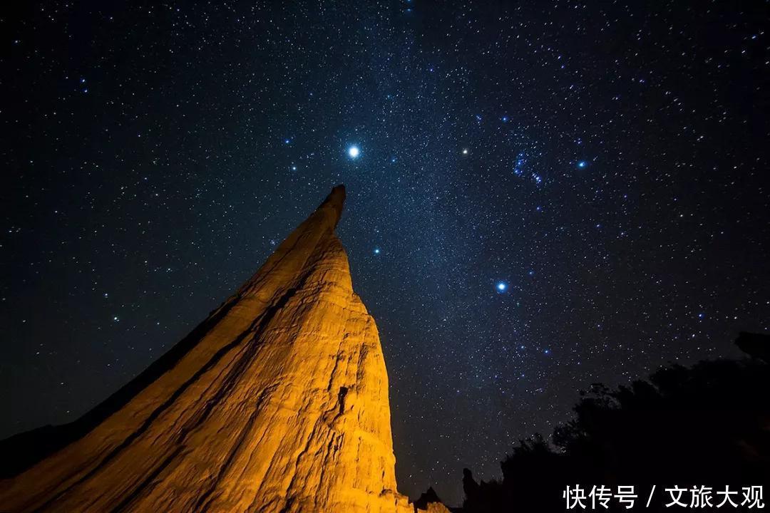 简直|组图！云南楚雄元谋土林的星空、银河，简直绝了