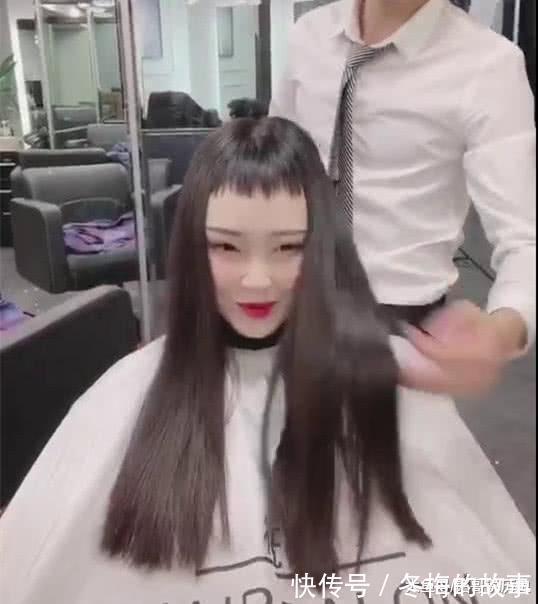 发型|女生因为不满意自己的短发,接了长发,可结果却差强人意