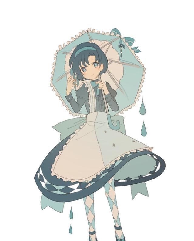 月野兔@画师为《美少女战士》设计洛丽塔,月野兔清纯优雅,天王遥让人意外