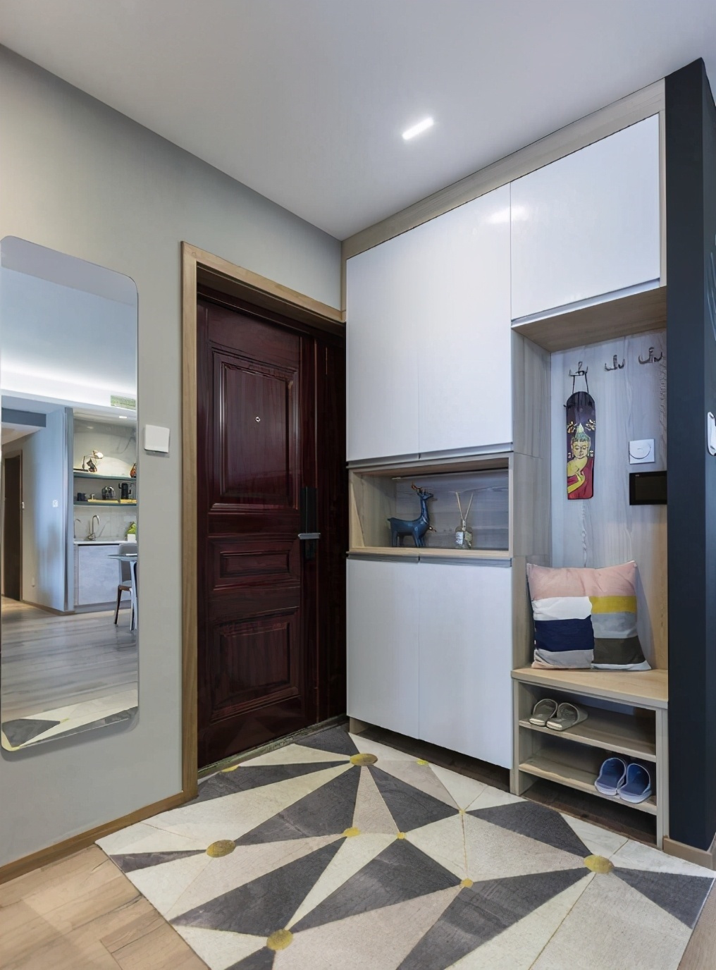 鞋柜|鞋柜是整个户型的“排面”,这7种鞋柜设计,能让户型整洁十倍!