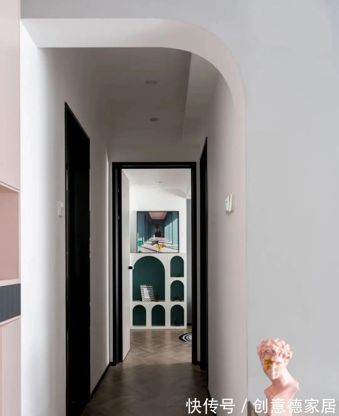 洞洞板|人人嫌弃的鸡肋长走廊，这样“精打细算”改造后，不浪费1寸空间