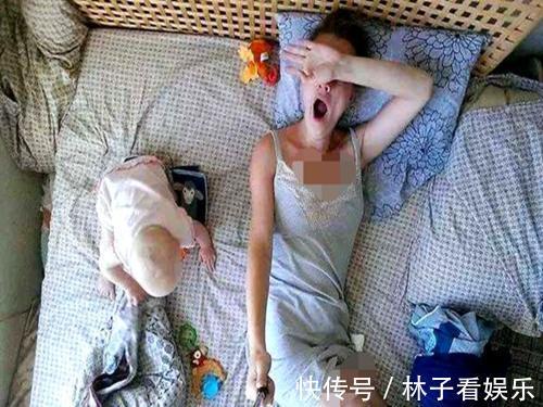 孩子|带孩子多累全职妈妈带娃一整天,九张图片让很多人流下泪水