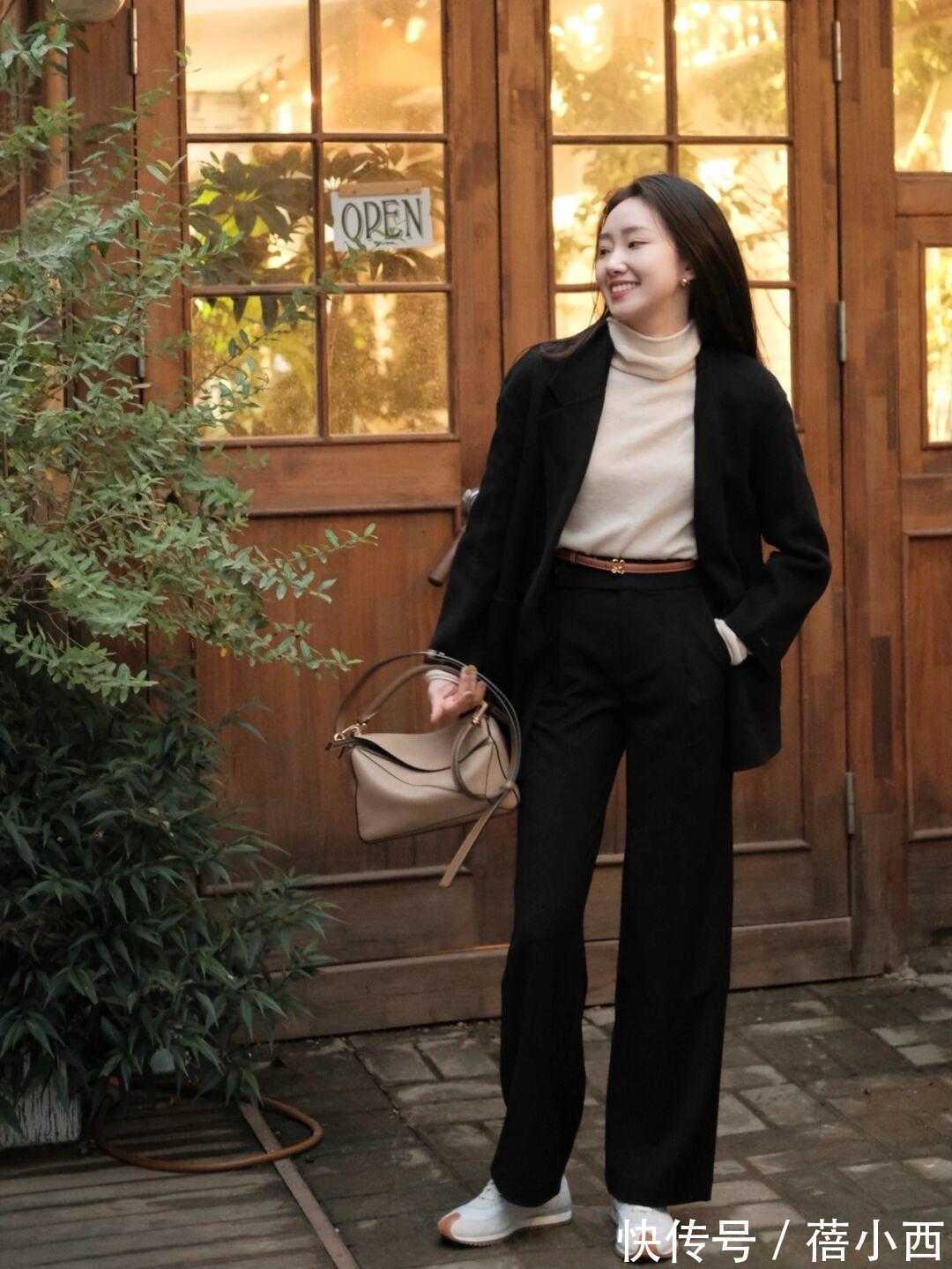 高跟鞋|拒绝花哨!大衣还是“基础款”更高级,好看的版型和颜色都选好了