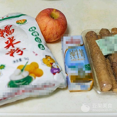 山药不要再炒着吃了，加一个苹果一碗糯米粉，出锅就抢光