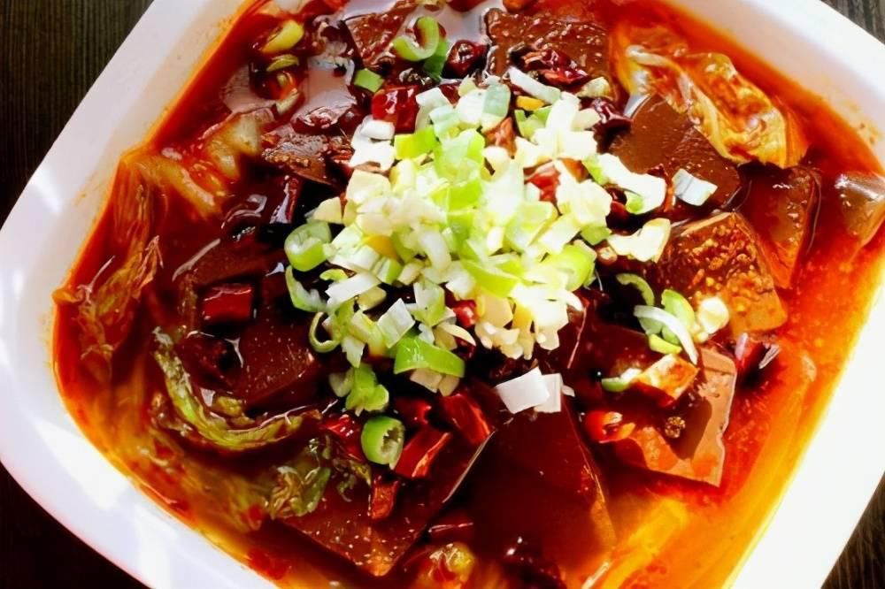  必点|火锅必点菜鸭肠，鸭血的家常做法，尖椒鸭肠，水煮鸭血