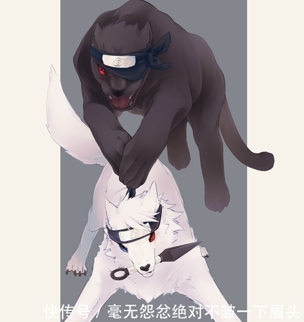 Pixiv,兽人化的动漫主角么,还能认出来么