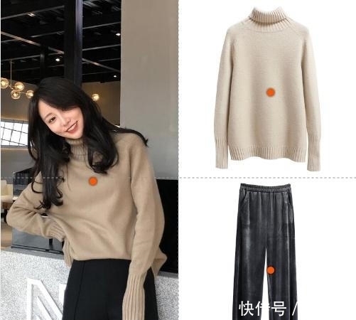 色毛衣|冬天衣橱有4款毛衣就够了,胖女人穿显苗条,小个子穿显高瘦