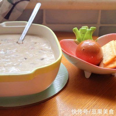 家庭版|简易家庭版奶油蘑菇汤（一人份）