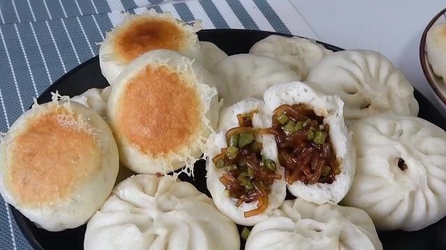 包子这样做，孩子一口气吃了5个，这种调馅方法比肉包子还好吃