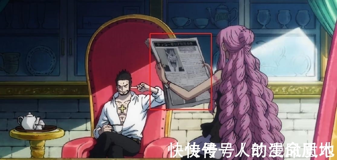 鹰眼|海贼王917集:古灵精怪的佩罗娜登场,不戴帽子的模样超好看!