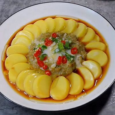 肉沫豆腐|肉沫蒸日本豆腐
