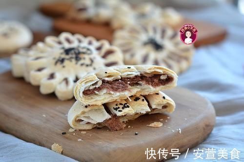 快过年了，教你用1块面做3种酥皮点心，菊花酥桃花酥漂亮又好吃