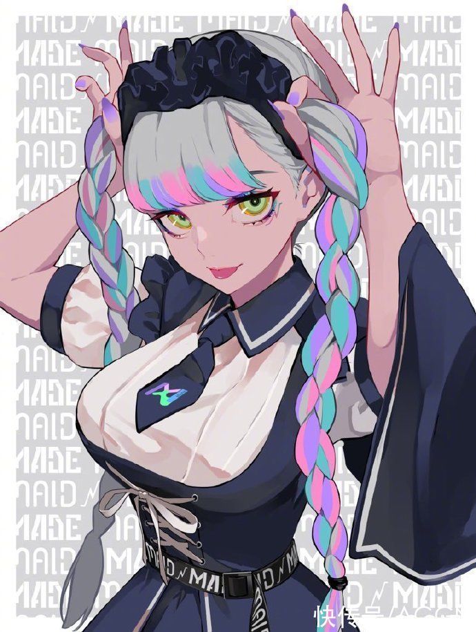 l这位画师笔下的妹子太戳我了,又爱又怕她们一口吃掉我