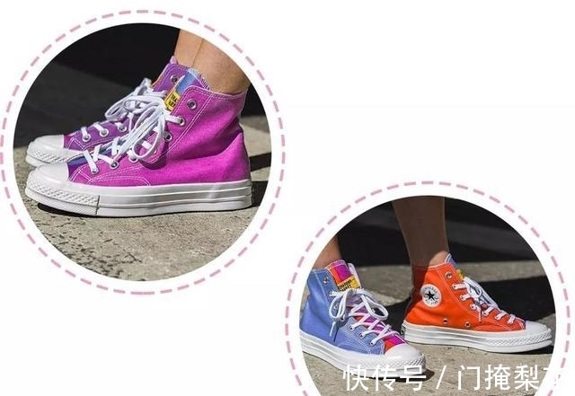 拼色 小白鞋、小黑鞋穿腻了?五彩斑斓的「拼色运动鞋」,该上名单了!