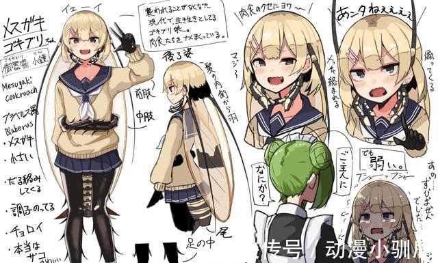 美少女|日本画师把蜈蚣画成美少女,之前画一堆正常的没火,一画这个火了