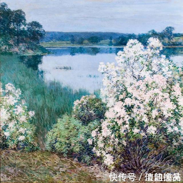 梅特卡夫|美国著名画家，威拉德·梅特卡夫，风景油画作品欣赏