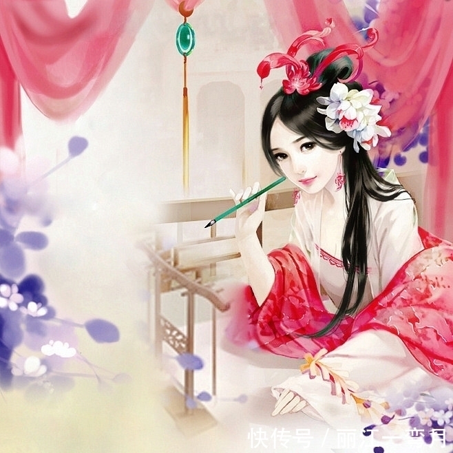 秋韵@诗花冉冉抱香开,倚翠鬓荡金钗,淡浓秋韵入心来,展芳笺慢慢栽