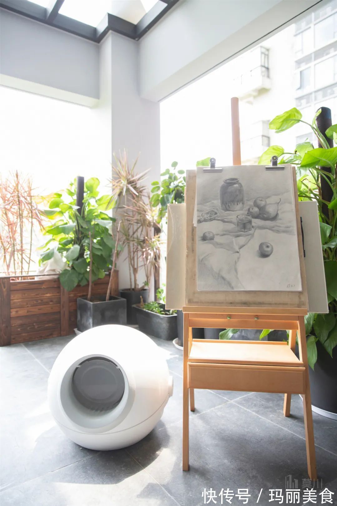 深木色|99㎡现代工业风,85后女神的家,满屋高级灰,绿植清新点缀